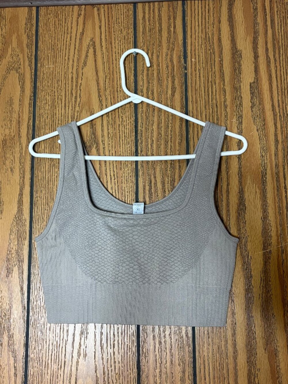 90 Degree by Reflex Seamless Snake Jod Audrey Bra XL in Taupe